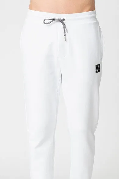 armani exchange white trouser men pants