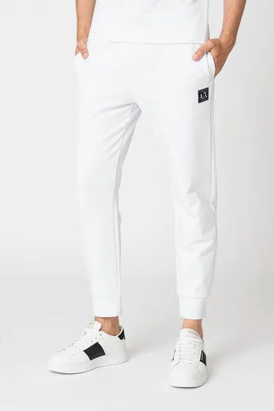 armani exchange white trouser men pants