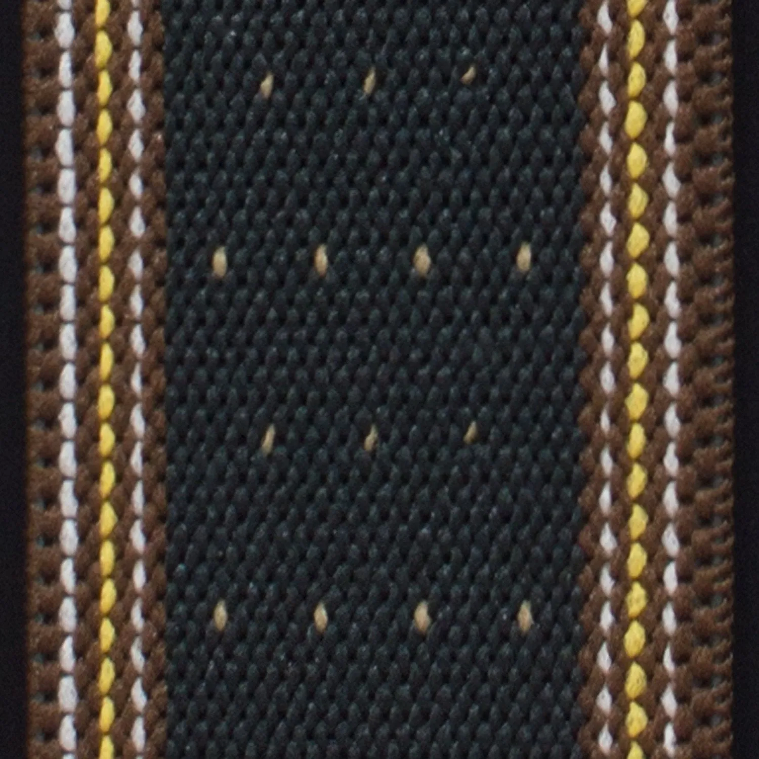 Black Brown Dots Suspenders