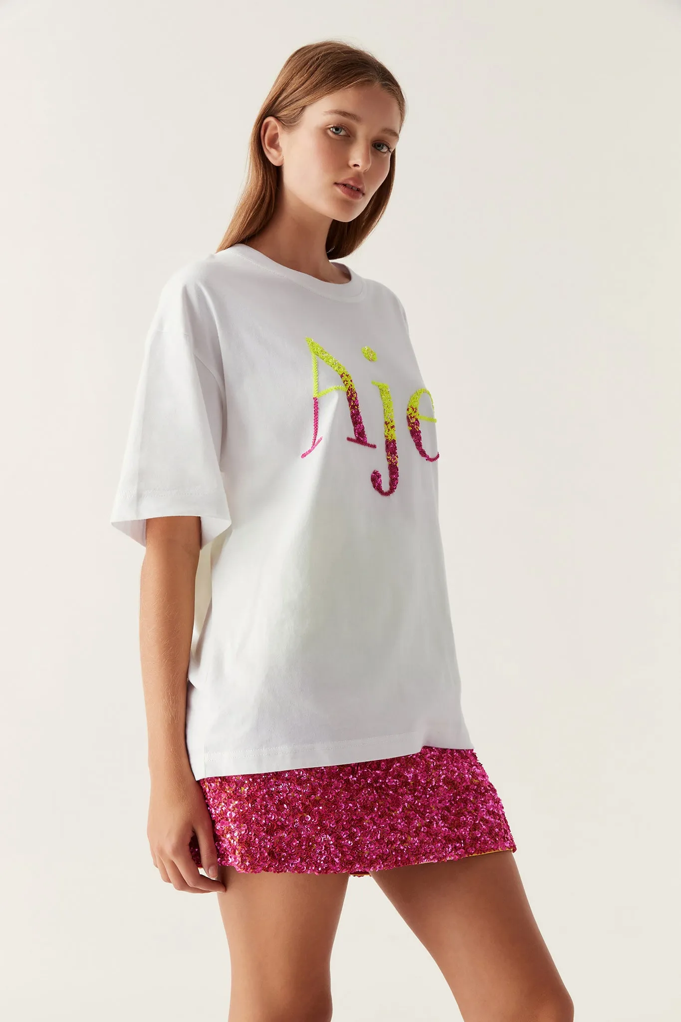 Calypso Oversized Logo Tee