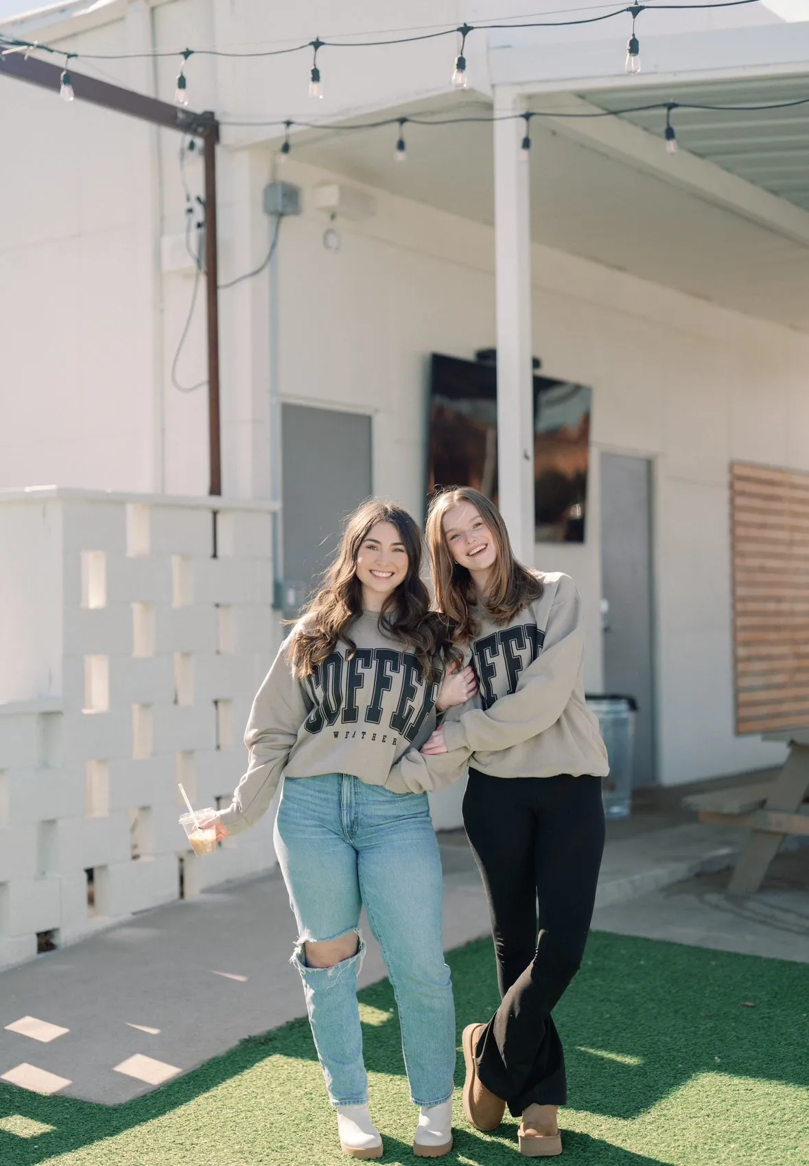 Coffee Weather Graphic Crewneck