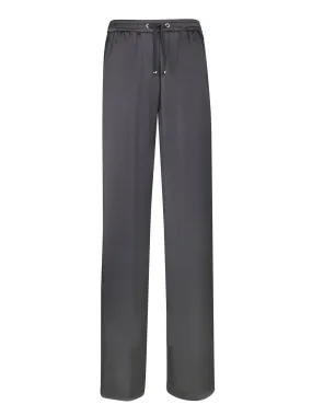 Elastic black trousers