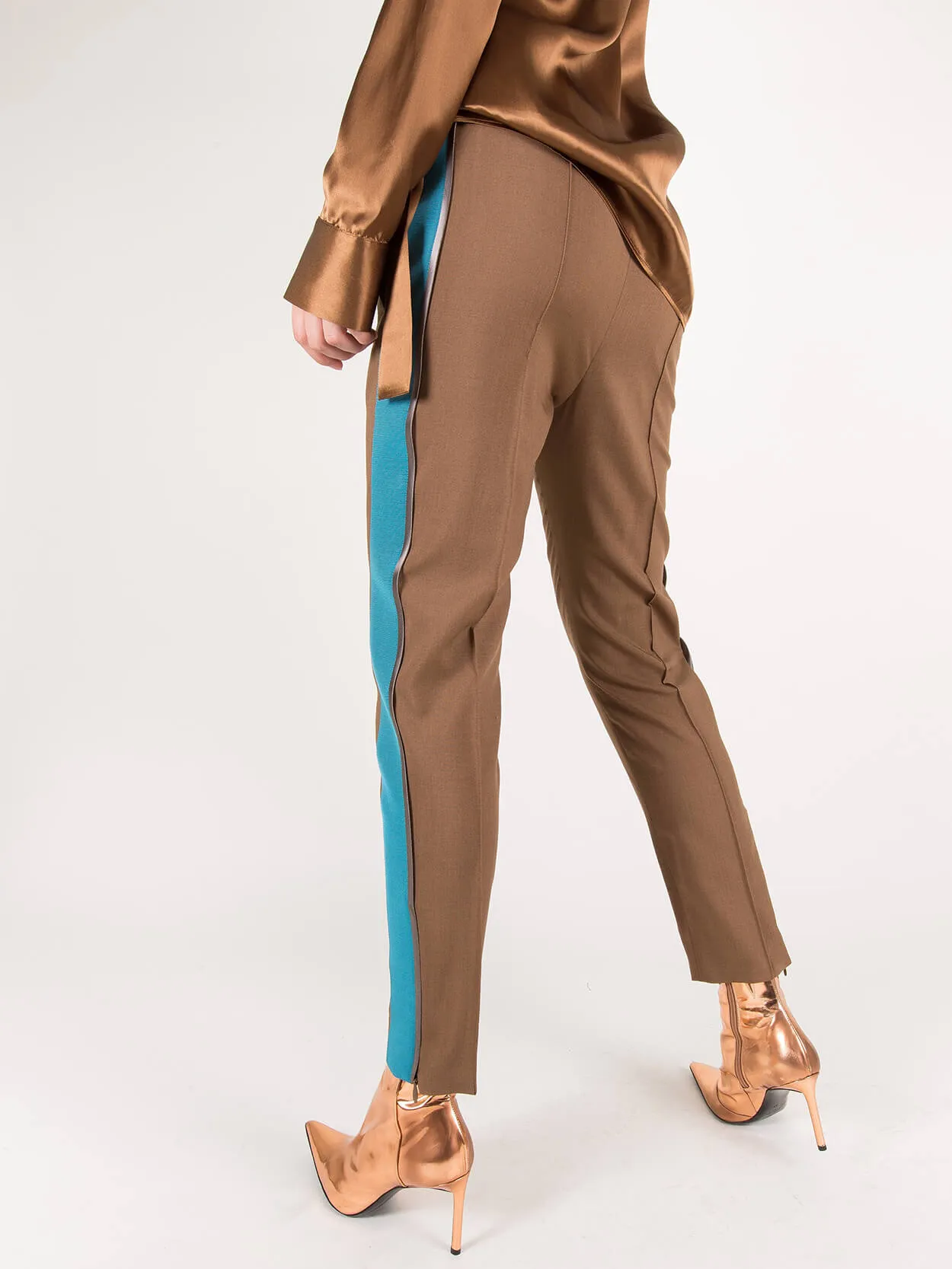 Elastic Waistband Trousers cosmos