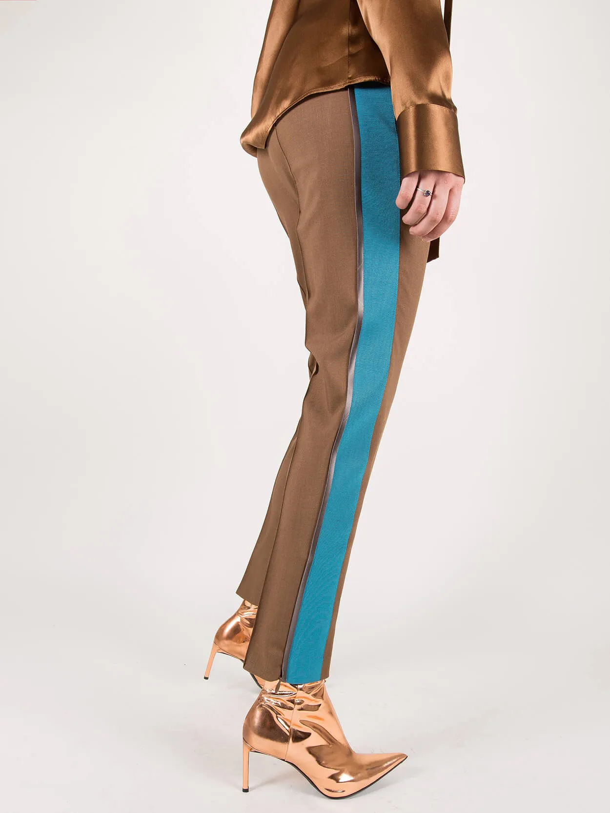 Elastic Waistband Trousers cosmos