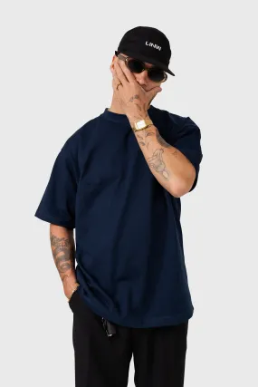 Essential Box Tee - Navy