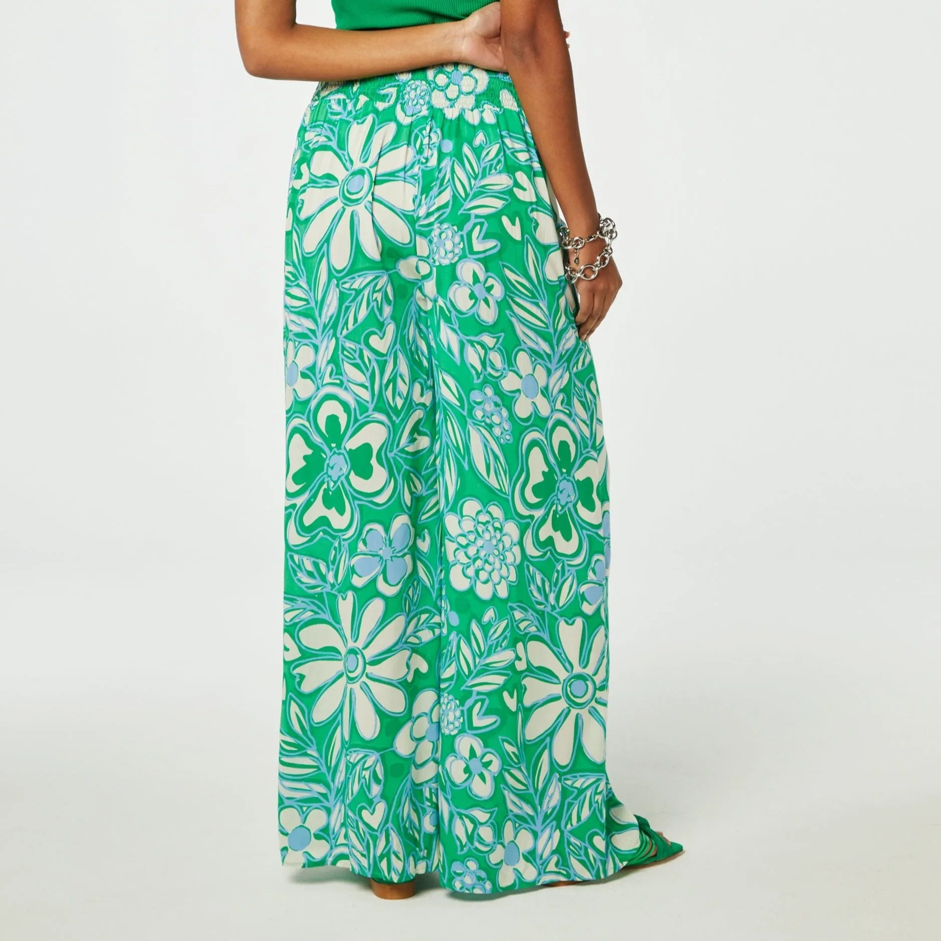 Fabienne Chapot Palapa Trousers in Green Streisand