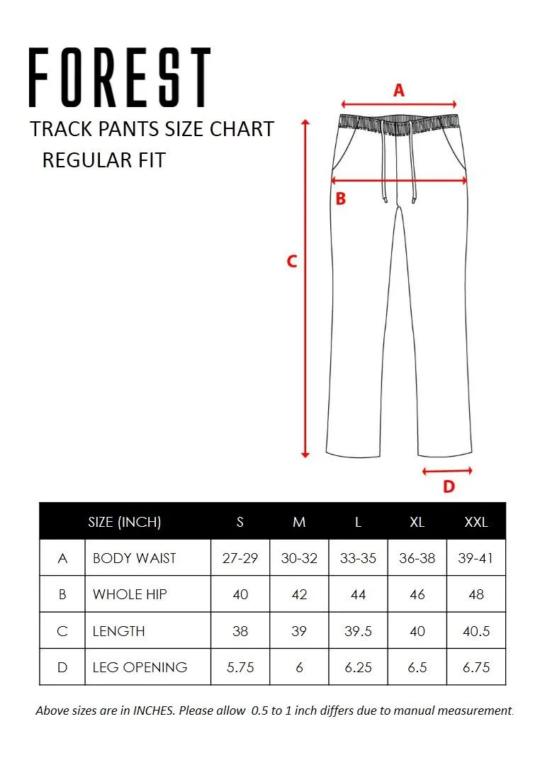 Forest Casual Premium Jogger Pants Men Plain Joggers Sweatpants | Seluar Jogger Lelaki - 10780