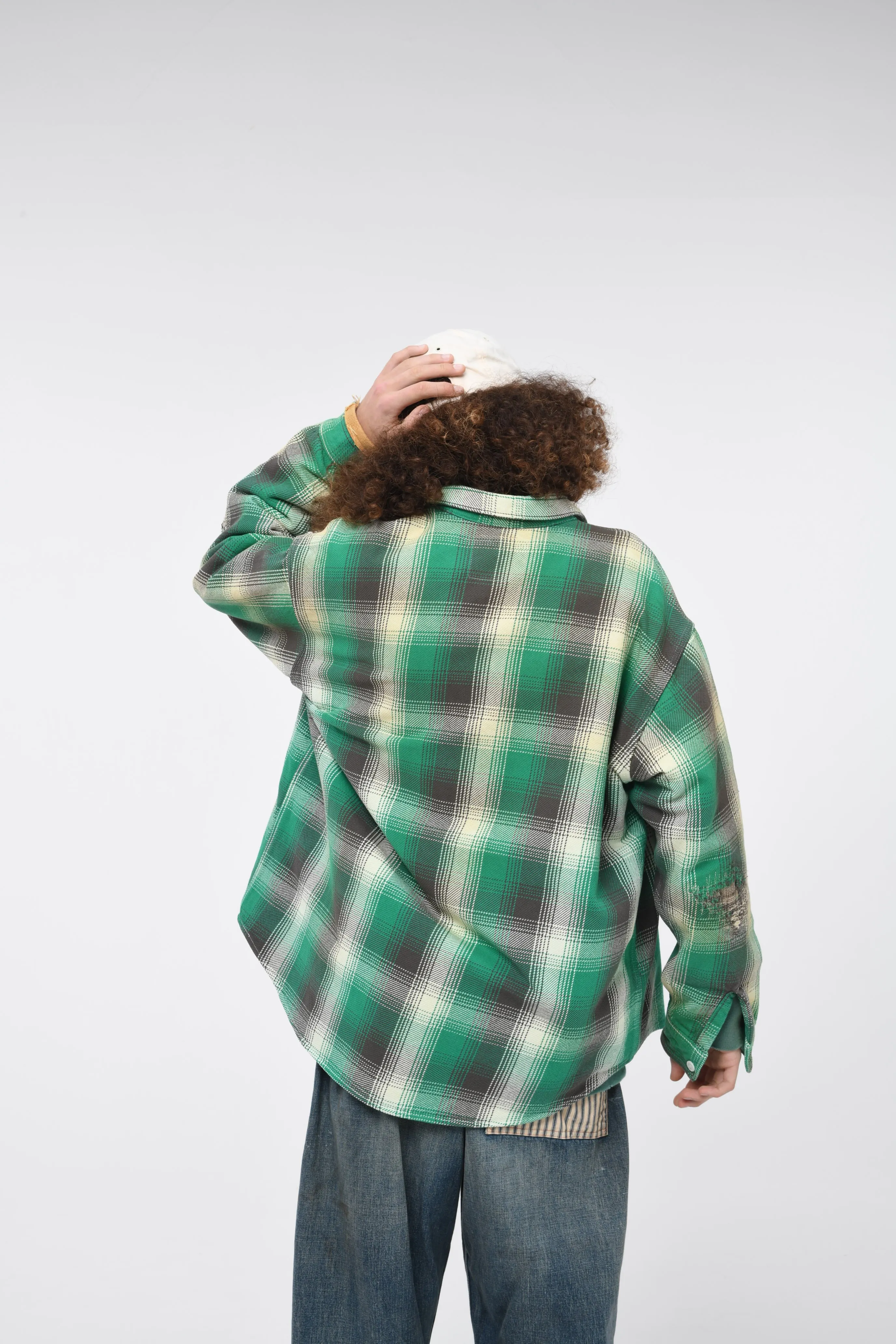 HEAVY WEIGHT FLANNEL SHIRTS AGING