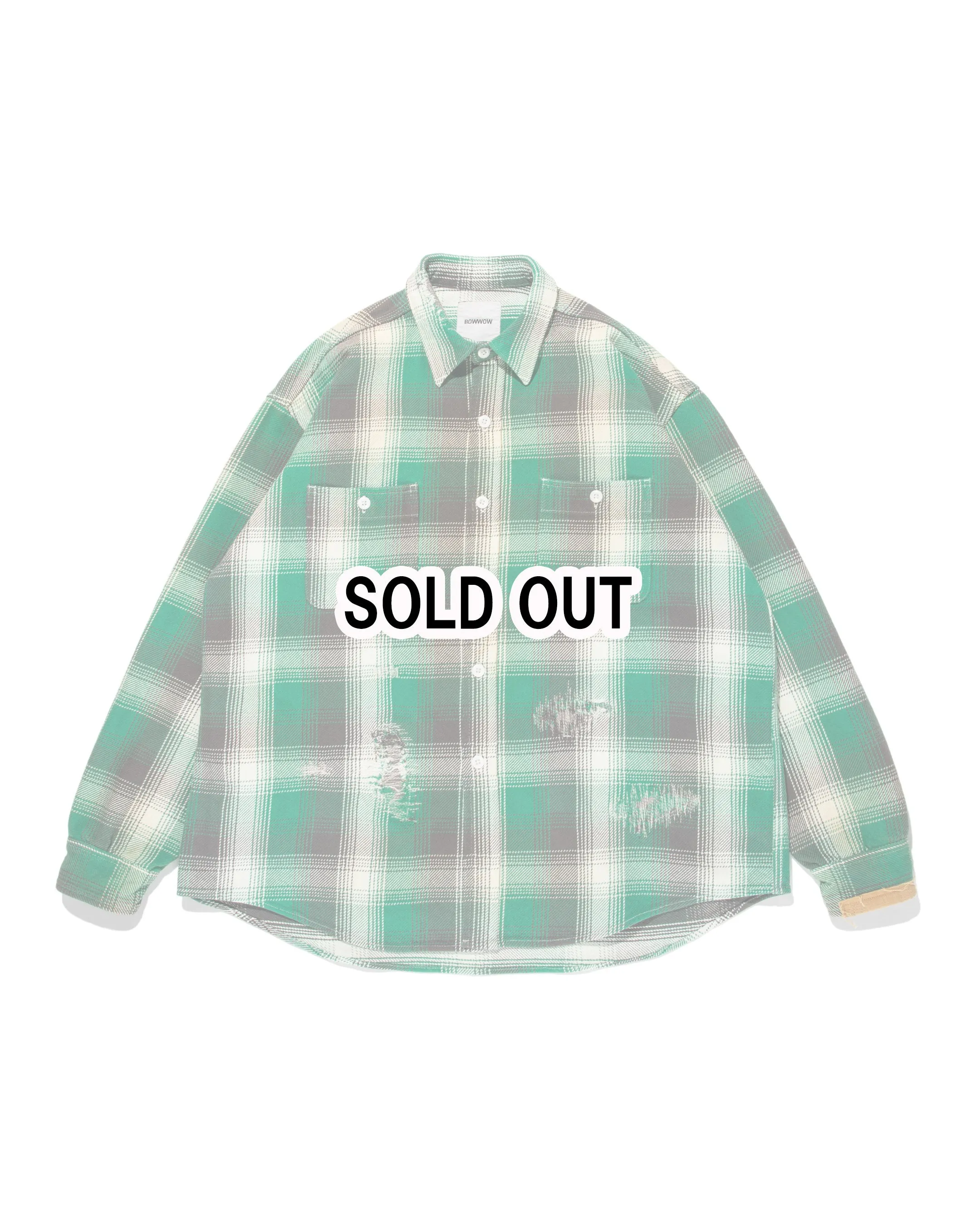 HEAVY WEIGHT FLANNEL SHIRTS AGING