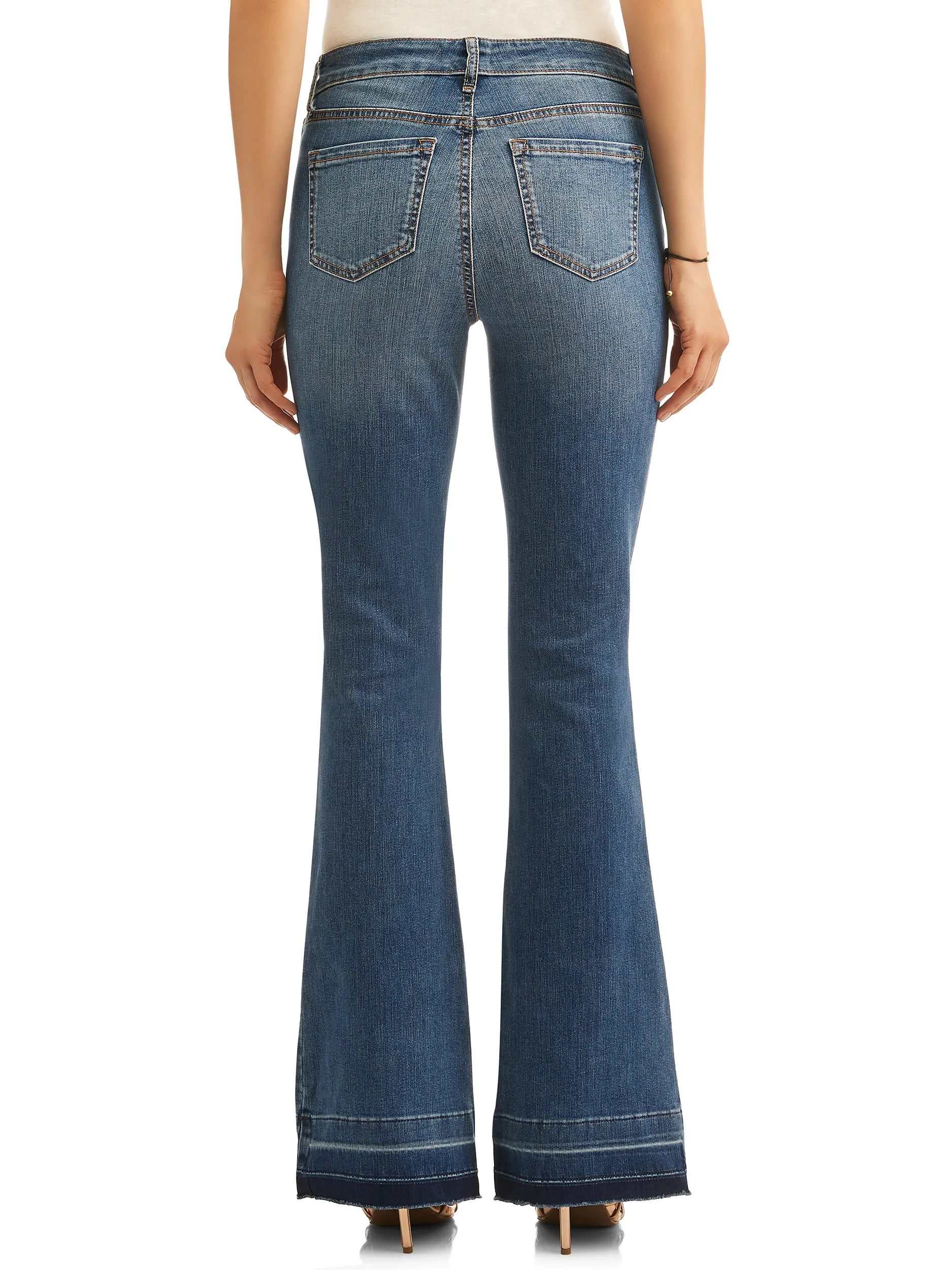 High Waist Stretch Flare Jean Women's