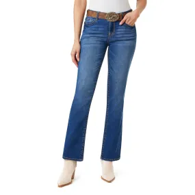 InstaSretch Feisty Curvy Low Rise Slim Flare Jeans