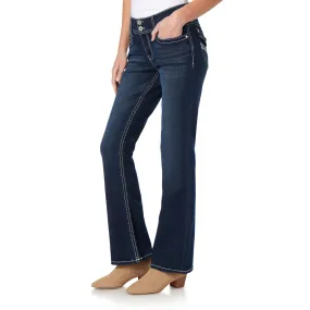 InstaStretch Luscious Curvy Mid-Rise Bling Jeans