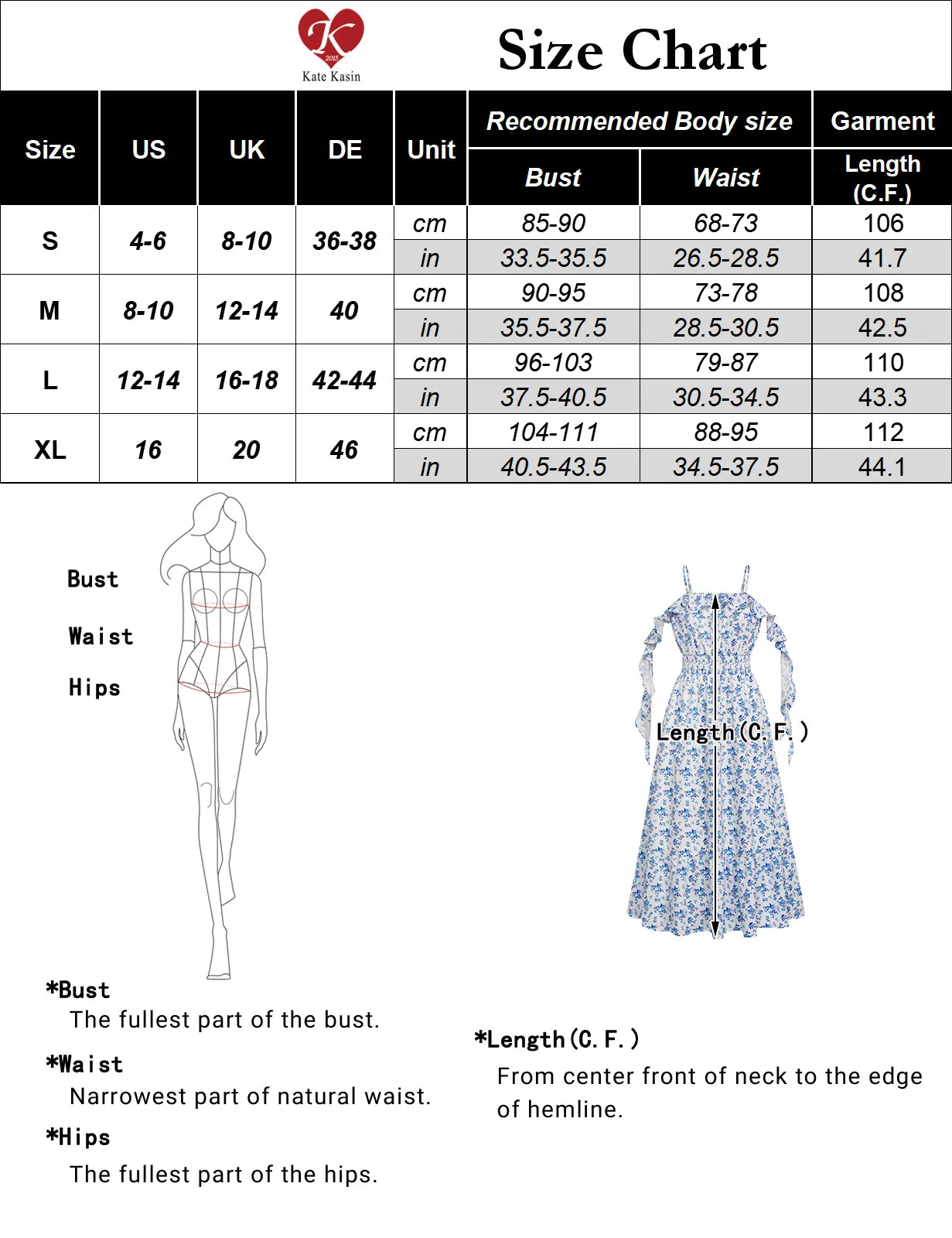 KK Women Elastic Waist Dress Spaghetti Straps Tiered Flared A-Line Dress