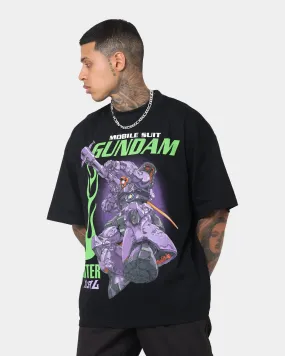 Loiter X Gundam Dom T-Shirt Black