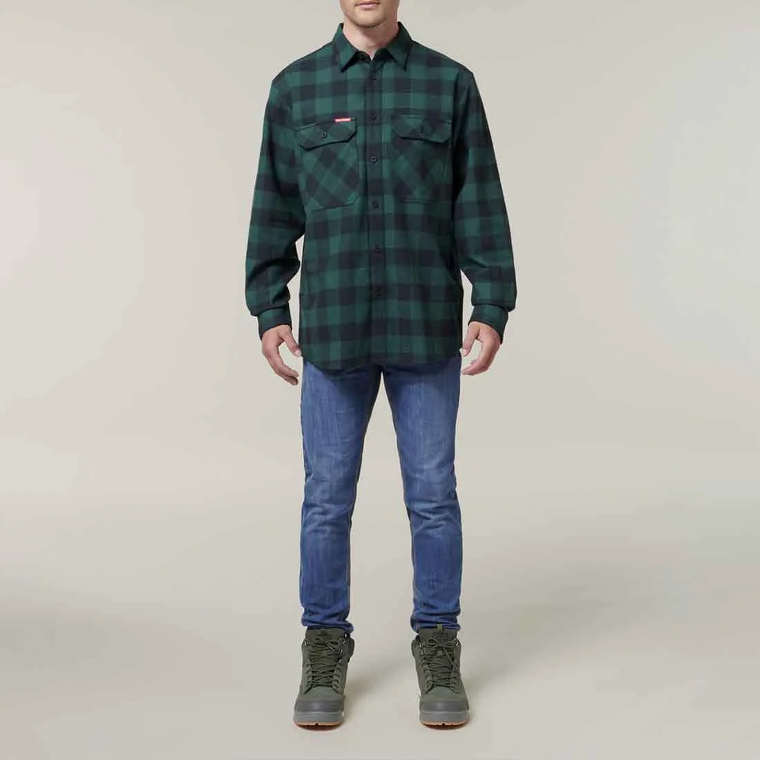 Men's Check Flannel Shirt