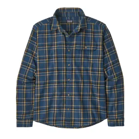 Mens Long-sleeved Cotton in Conversion Lightweight Fjord Flannel Shirt - Sale