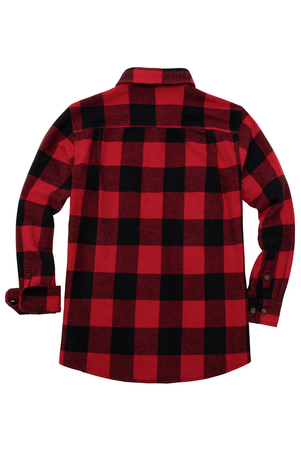 Men's Stalwart Heavyweight Flannel Shirts,10.6oz