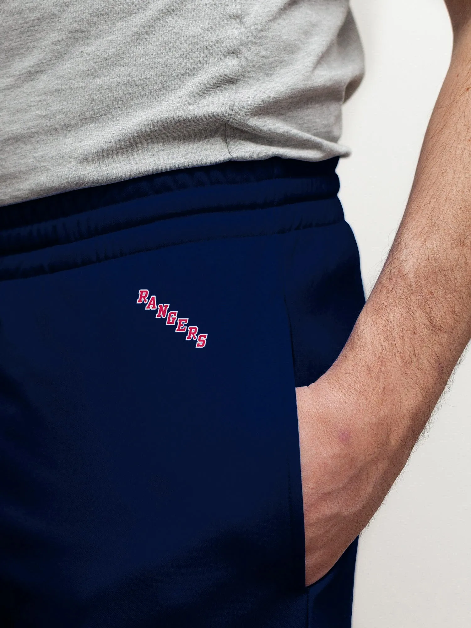 New York Rangers 2024 Alternate Hockey Jogger Pants