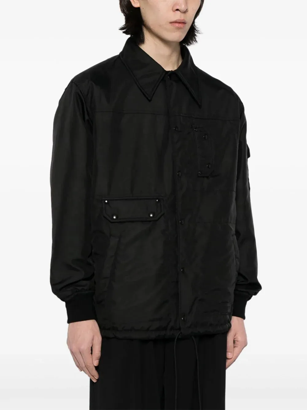 Reversible Windbreaker Shirt Jacket