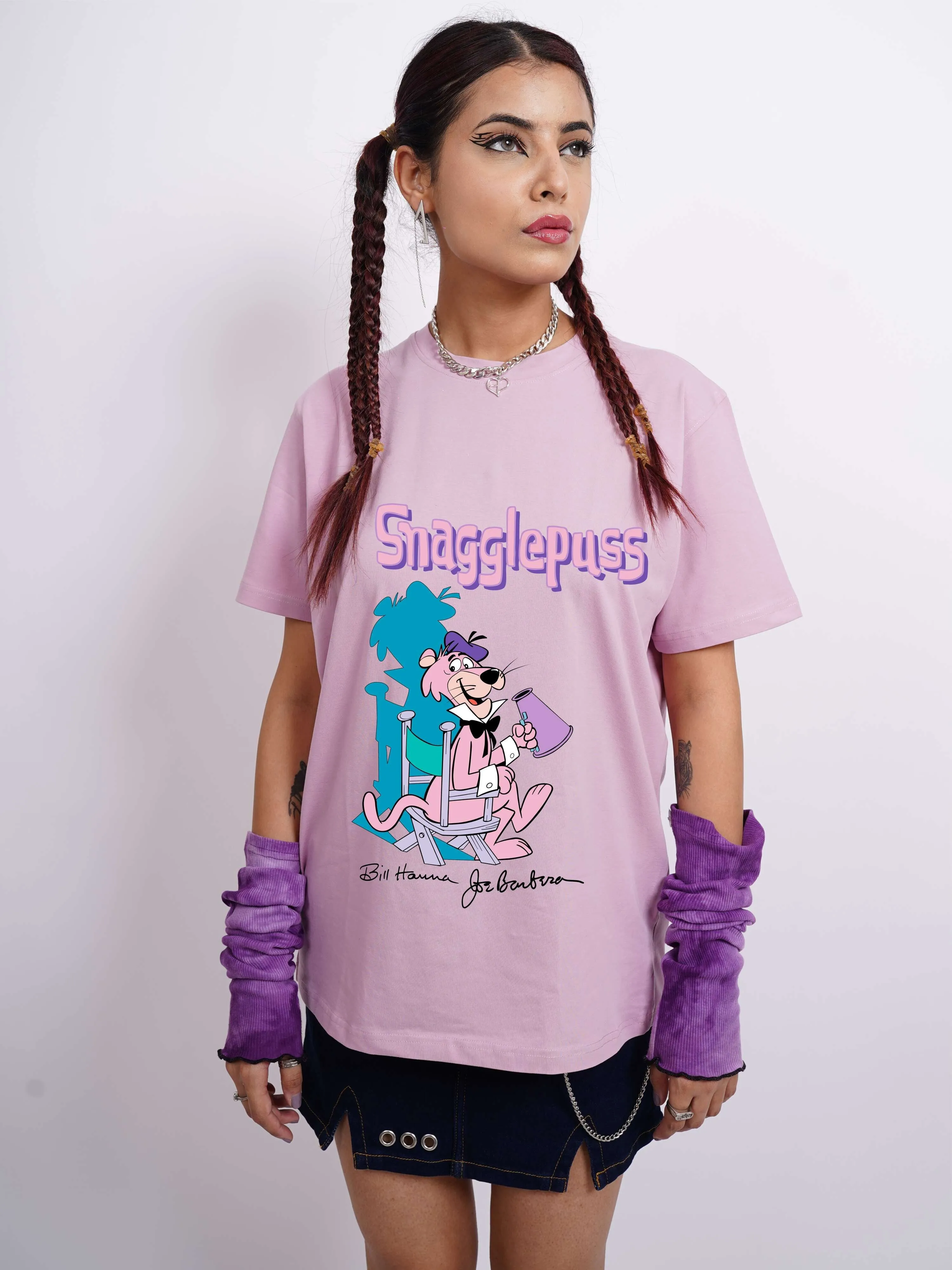 Snagglepuss : Burger Bae Oversized  Tee For Men and Women