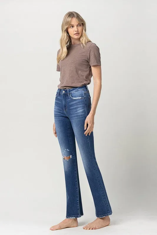 Stretch High Rise Bootcut