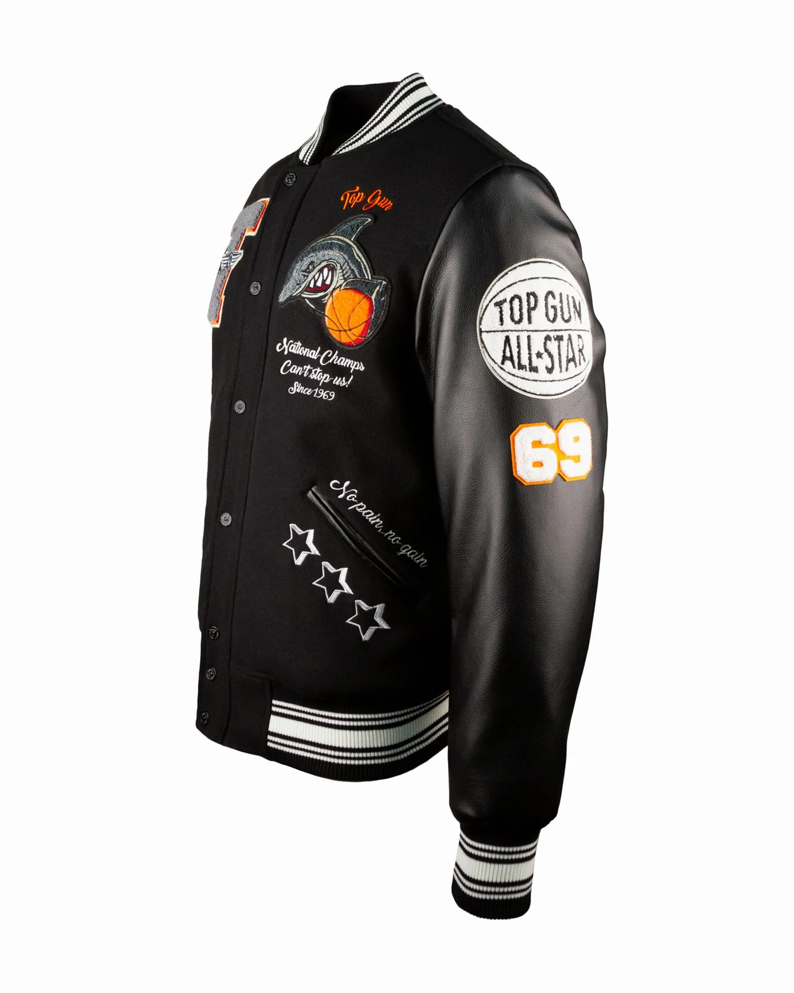 TOP GUN® "SHARK" VARSITY JACKET