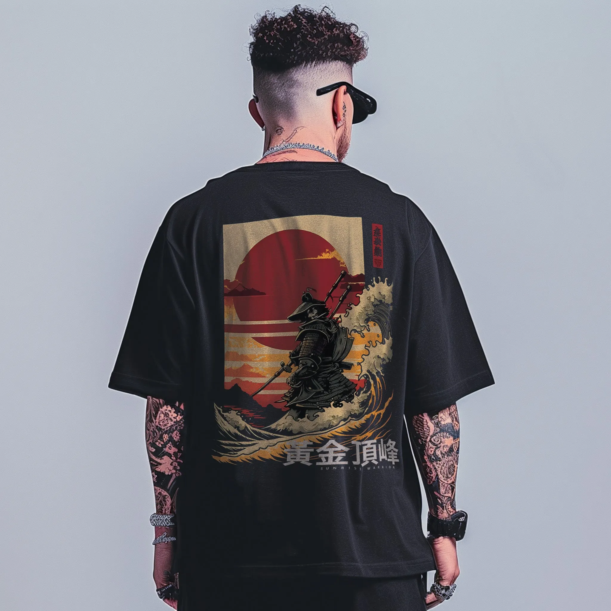 Unisex Rising Ronin Oversized Graphic Tees