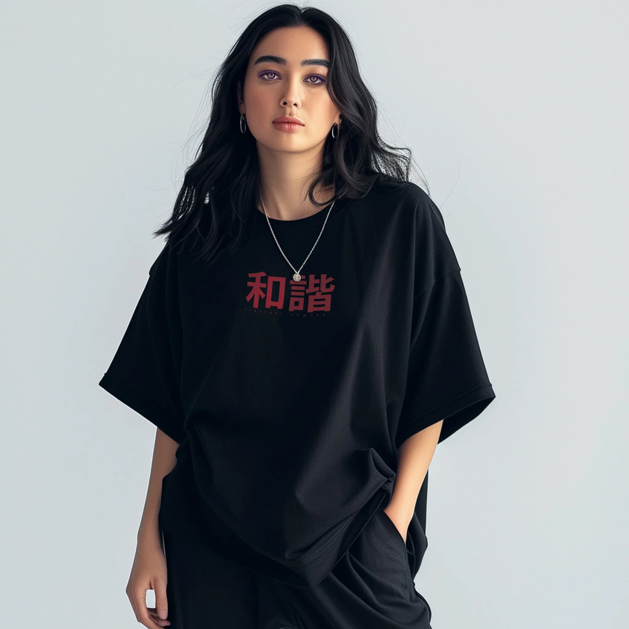 Unisex Rising Ronin Oversized Graphic Tees