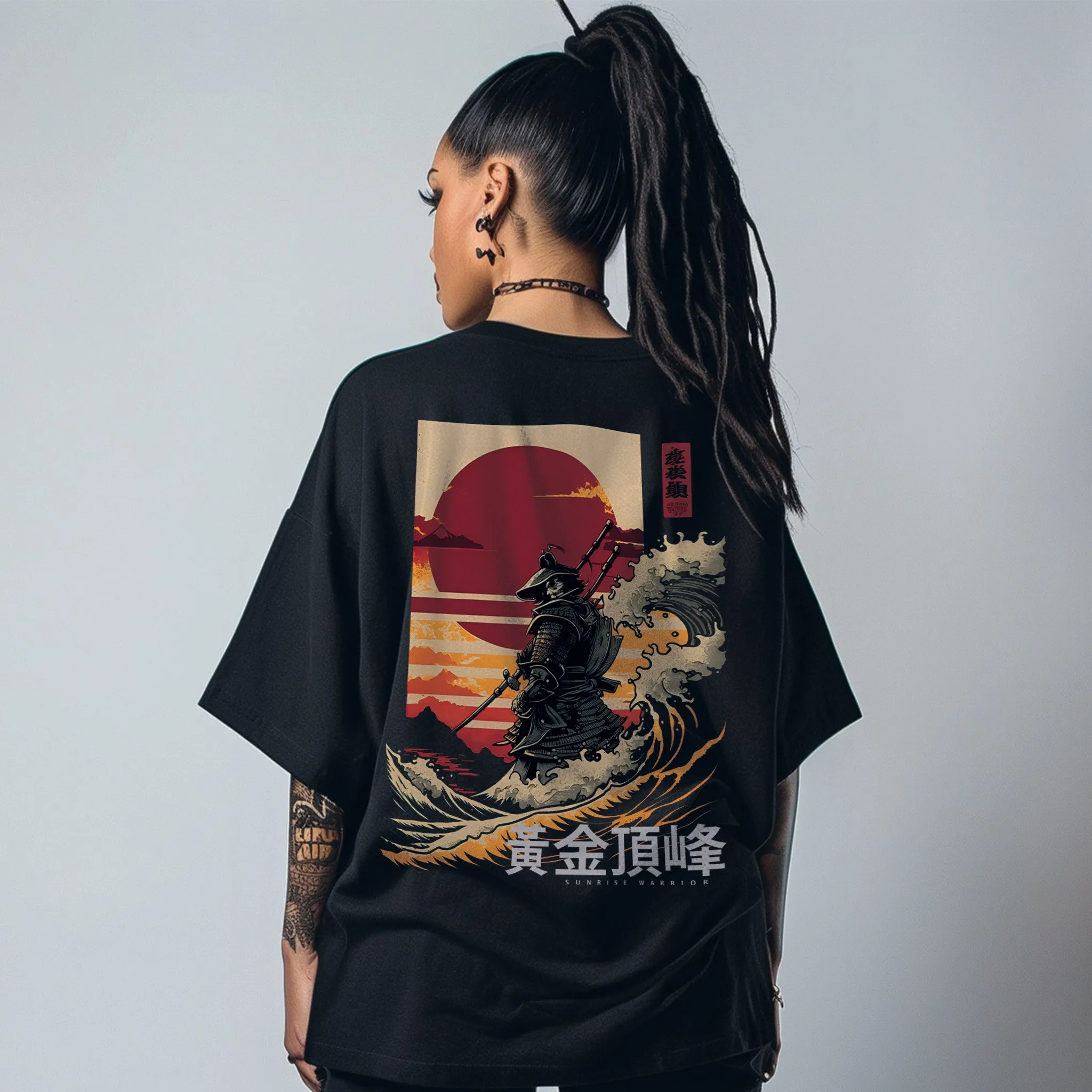 Unisex Rising Ronin Oversized Graphic Tees