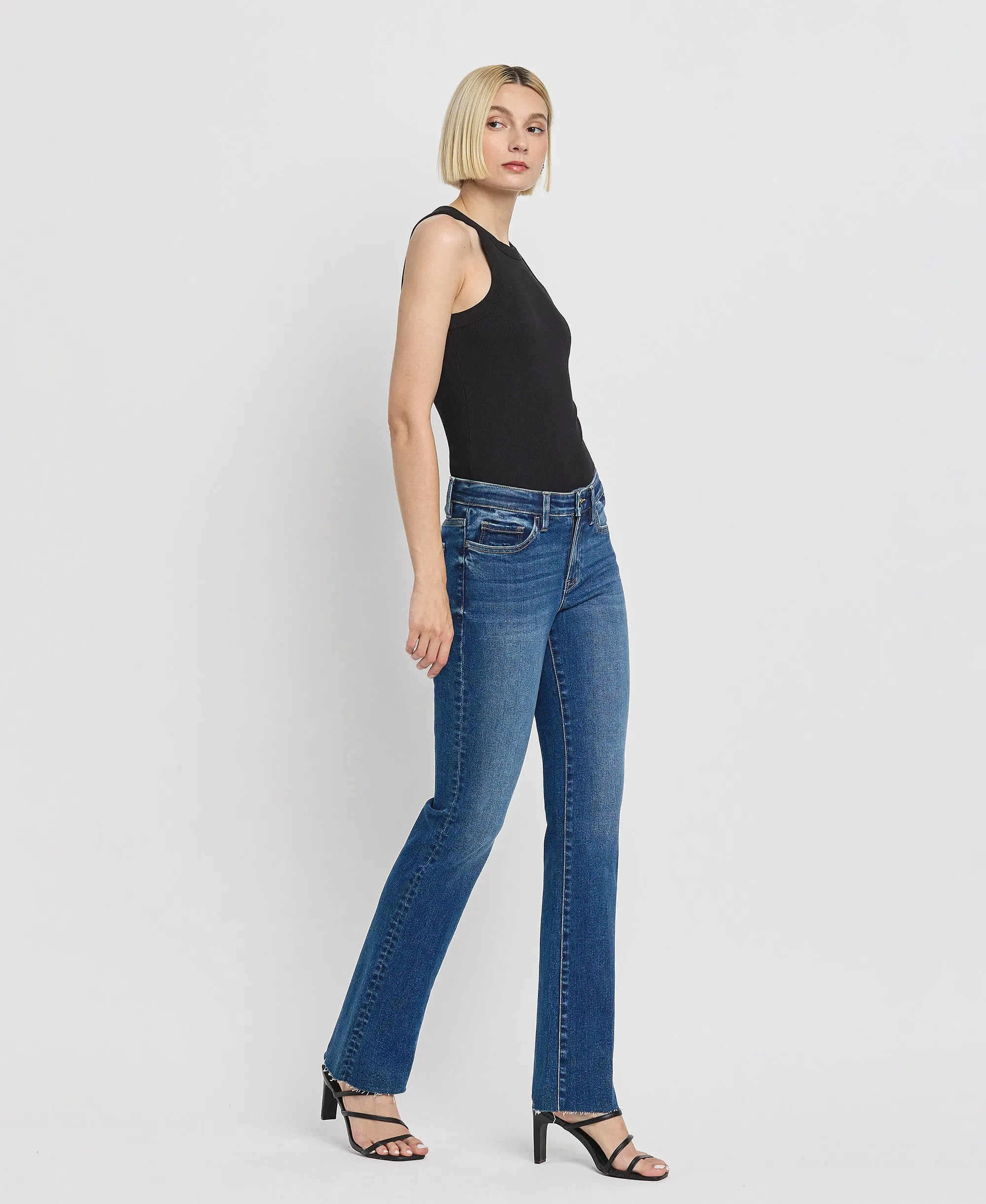 Vigilant - Mid Rise Slim Bootcut jeans