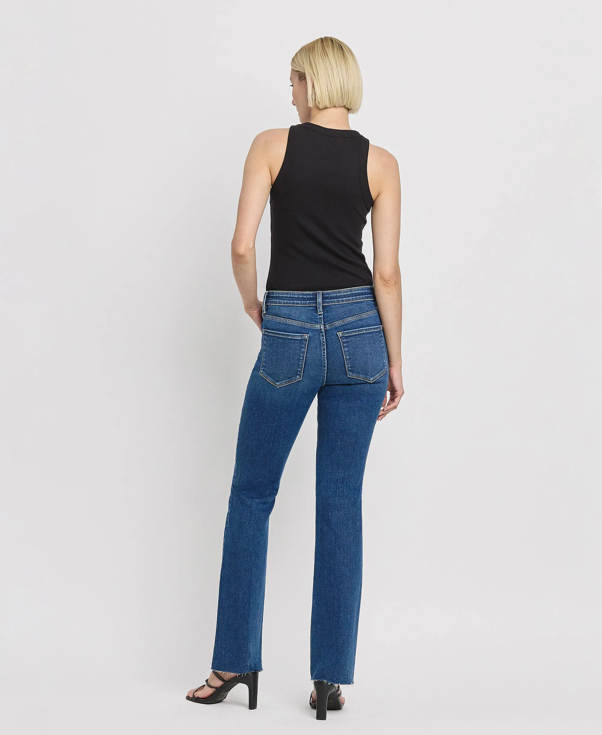 Vigilant - Mid Rise Slim Bootcut jeans